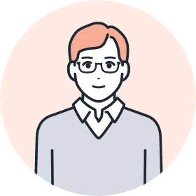 40代男性のイラスト