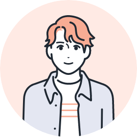 20代男性のイラスト